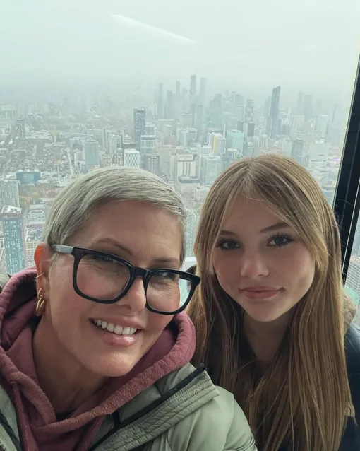 Николь Эггерт с дочерью Киган Николь Эггерт с дочерью Киган