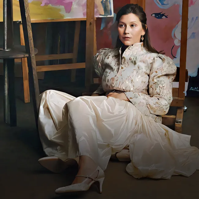 Семья — моя муза: семейный портрет стал любимым жанром художницы Адель Левитовой