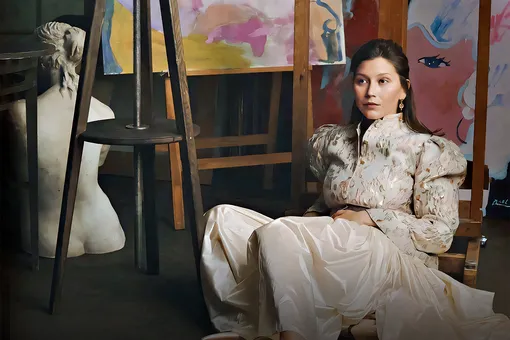 Семья — моя муза: семейный портрет стал любимым жанром художницы Адель Левитовой