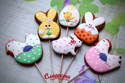 Топперы для кулича Топперы для кулича