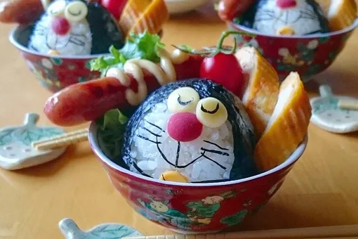 Многодетная мама из Японии делает невероятные блюда. Их жалко есть!