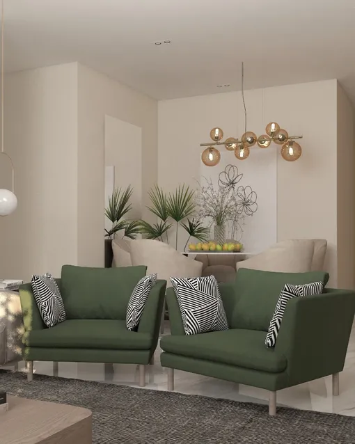 Гостиная в стиле «тихой роскоши»