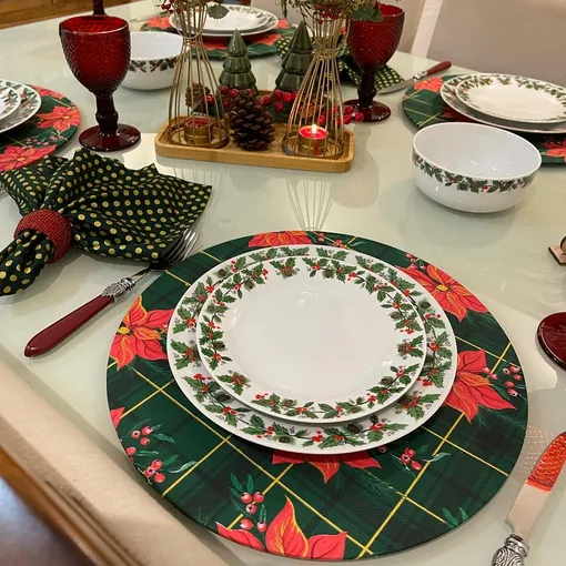 Плейсматы на новогодний стол
