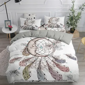 AliExpress, Постельное белье с рисунком «Ловец снов» 3DPrinted Store, 4440 руб