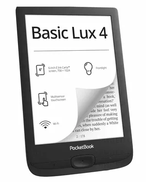 Электронная книга PocketBook 618 Basic Lux 4 Ink, черный Электронная книга PocketBook 618 Basic Lux 4 Ink, черный