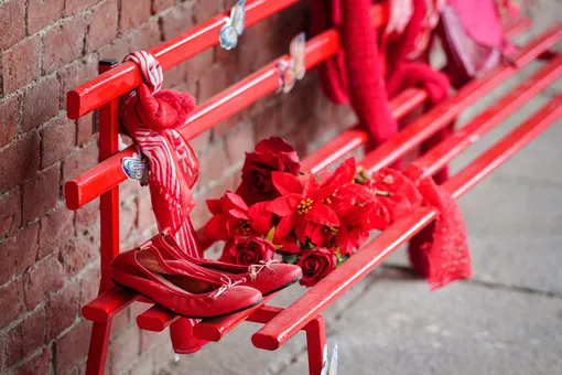 Акция против насилия над женщинами