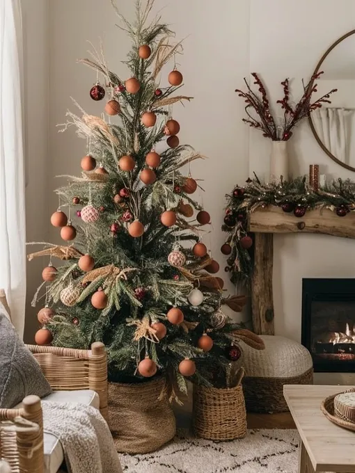 елка в стиле бохо