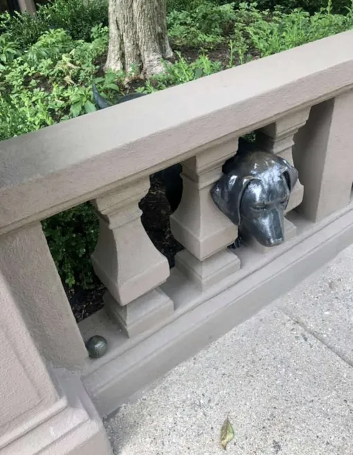 памятник собаке