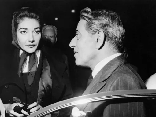 Аристотель Онассис и Мария Каллас Аристотель Онассис и Мария Каллас