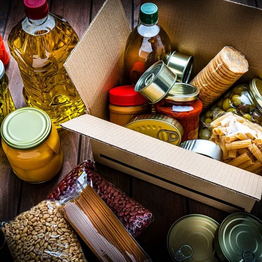 Хранить запас продуктов «на чёрный день» Хранить запас продуктов «на чёрный день»