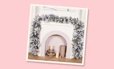 7 модных гирлянд, которыми можно украсить стол, лестницу, камин и окно