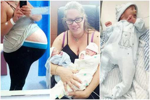 Многодетная мать собралась перевязать трубы, а затем узнала, что беременна тройней Многодетная мать собралась перевязать трубы, а затем узнала, что беременна тройней