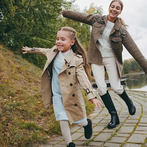 Кристина Асмус с дочерью