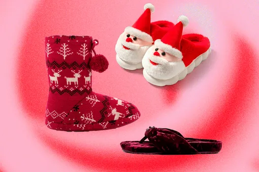 Не носки, а лучше: самые стильные тапочки в подарок на Новый год Не носки, а лучше: самые стильные тапочки в подарок на Новый год