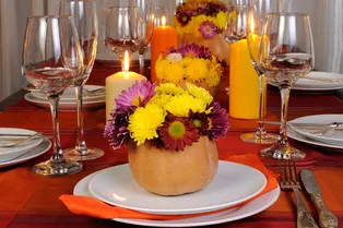 Как сделать вазу из тыквы своими руками