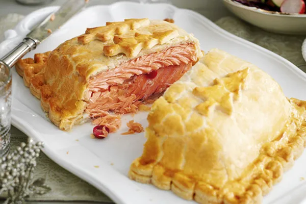 Семга в тесте