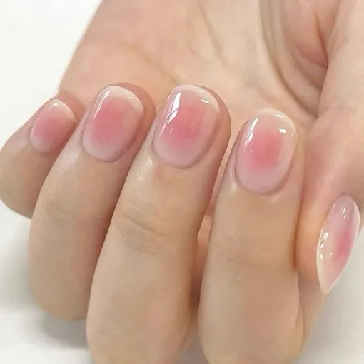 румяные ногти фото