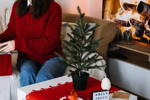 Оземпик «добрался» до ёлок: как выглядит самое модное новогоднее дерево Оземпик «добрался» до ёлок: как выглядит самое модное новогоднее дерево