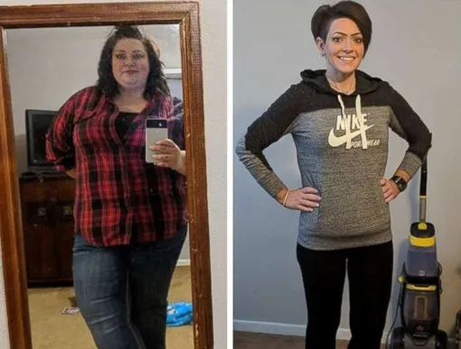 Мэгги Уэллс до и после похудения Мэгги Уэллс до и после похудения