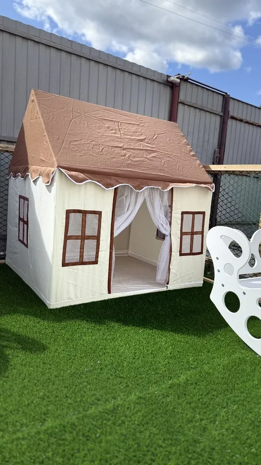 Домик-палатка для игр обошёлся семье в 3500 рублей