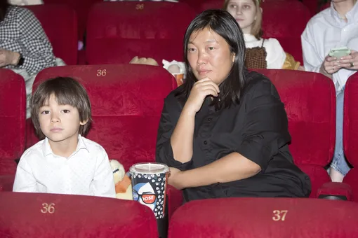 Татьяна Бакальчук с сыном осенью 2022 года