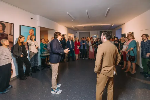 Открытие выставки фотографа Владимира Широкова, март 2023 Открытие выставки фотографа Владимира Широкова, март 2023