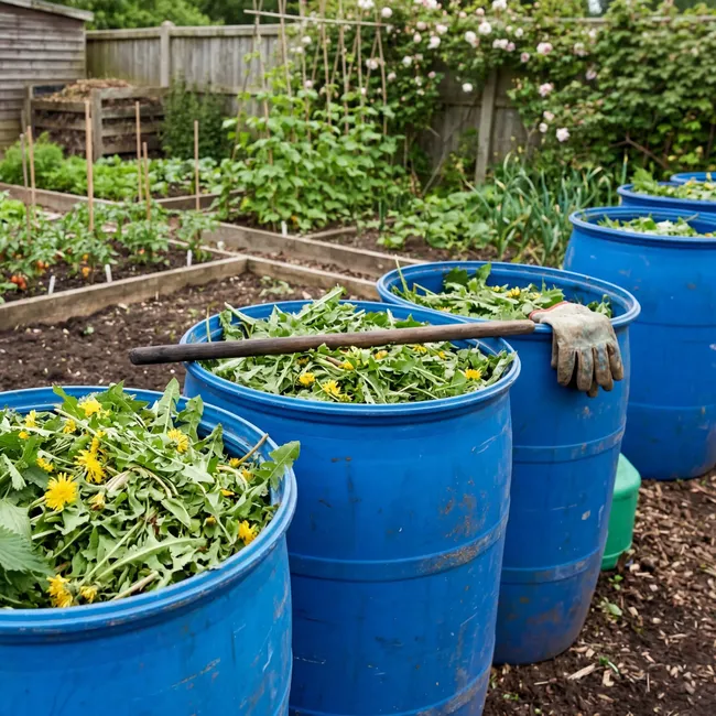 4 бесплатных органических удобрения из сорняков на дачный сезон 2026