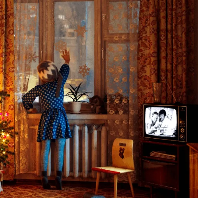 Новогодняя машина времени: как создать интерьер, от которого защемит сердце