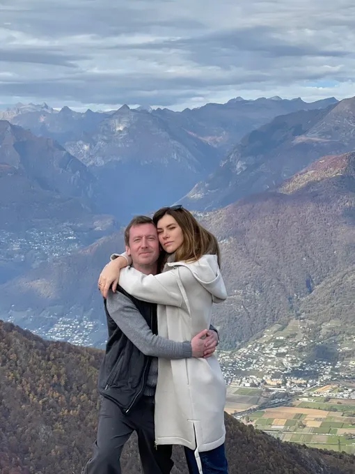 Михаил Трухин со второй женой Анной