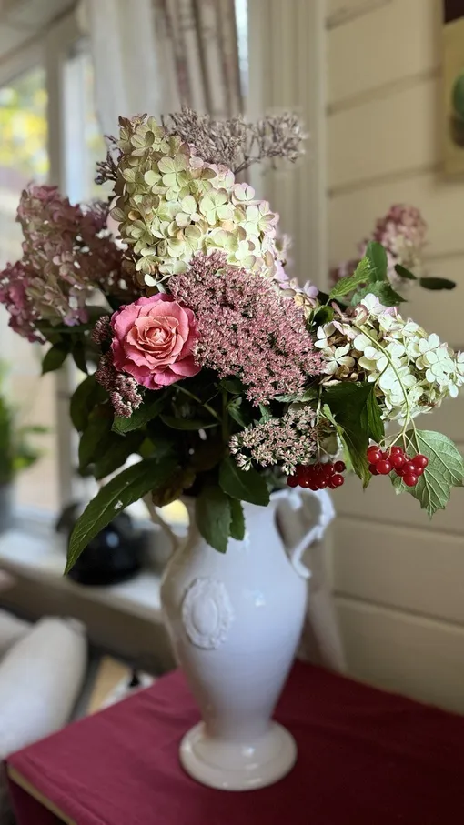 цветы в вазе