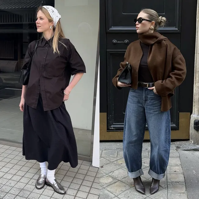 Страшно модные: как носить штаны-алладины и джинсы с эффектом кривых ног