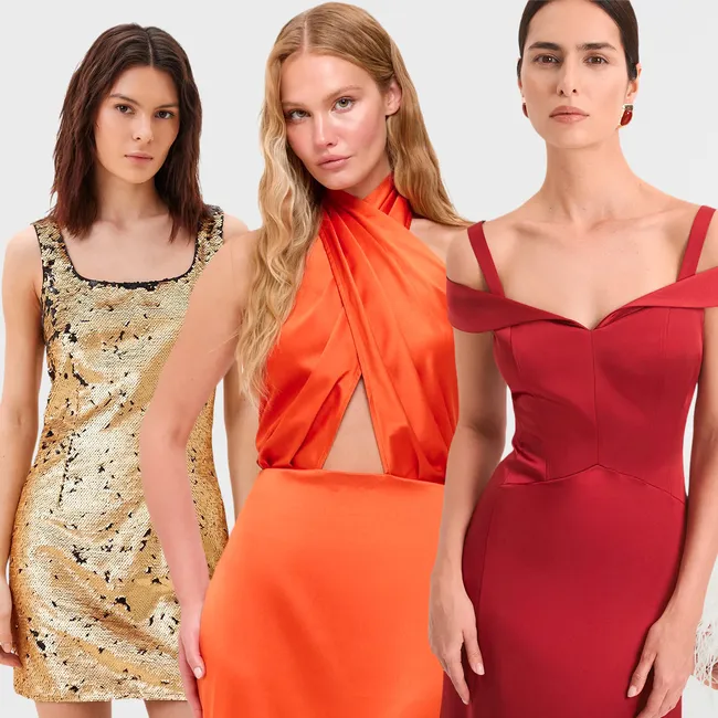 Платья в цветах Огненной Лошади: что надеть на Новый год, чтобы быть в тренде