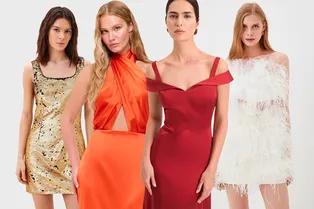 Платья в цветах Огненной Лошади: что надеть на Новый год, чтобы быть в тренде Платья в цветах Огненной Лошади: что надеть на Новый год, чтобы быть в тренде