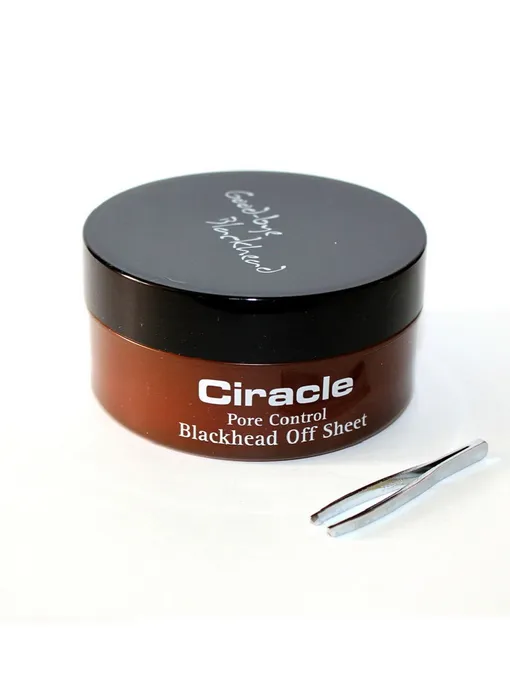 Пилинг-диски от черных точек Pore Control Blackhead Off Sheet, Ciracle, 761 руб