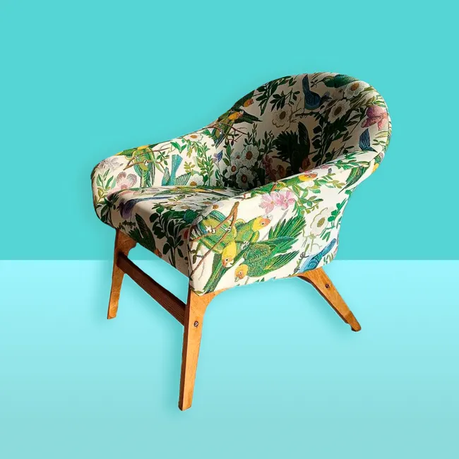 До и после: как из советского кресла сделать шедевр. Подробная инструкция и фото для вдохновения