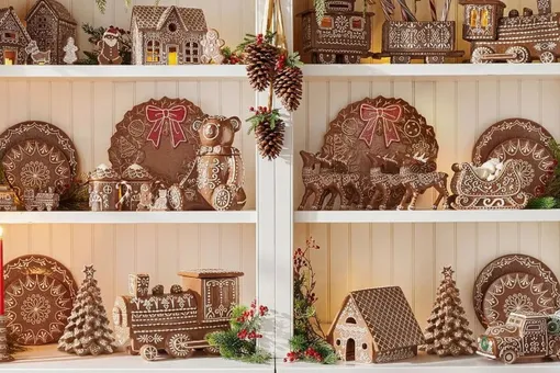 «Имбирно-пряничный» декор захлестнул Сеть: как оформить дом в этом стиле