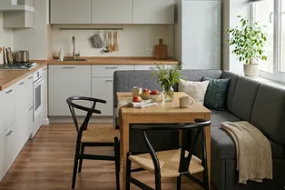 Кухонные уголки в современном стиле: популярные тренды и 25 фото модных вариантов 2026 года