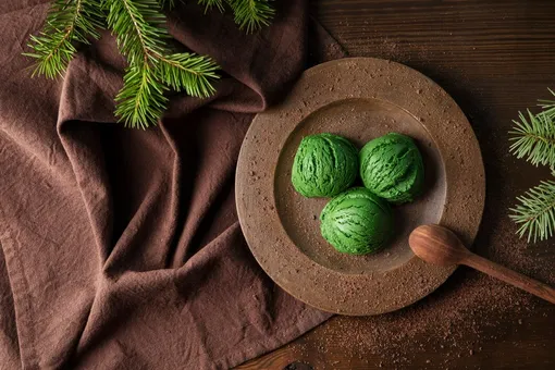 Хвойное мороженое