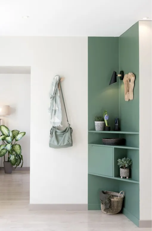 пример приема Color block