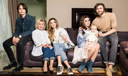 Семья Заворотнюк фото