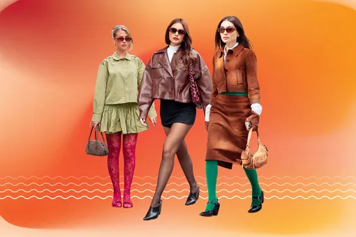 От базовых цветов до ярких оттенков: вот какие колготки в моде этой осенью От базовых цветов до ярких оттенков: вот какие колготки в моде этой осенью