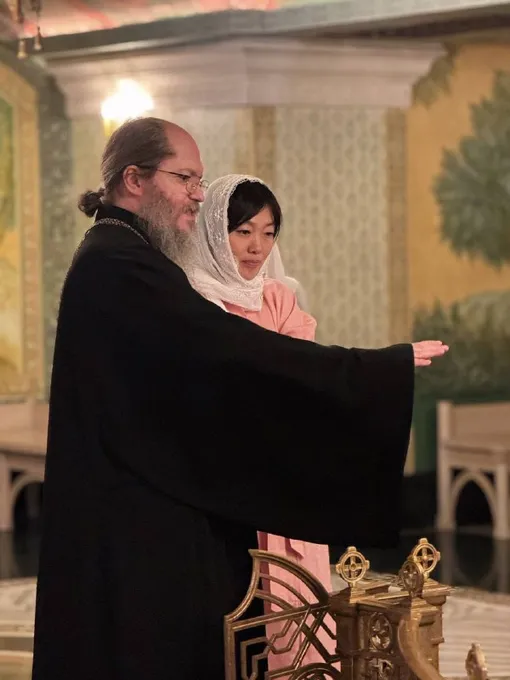 Татьяна Бакальчук в храме