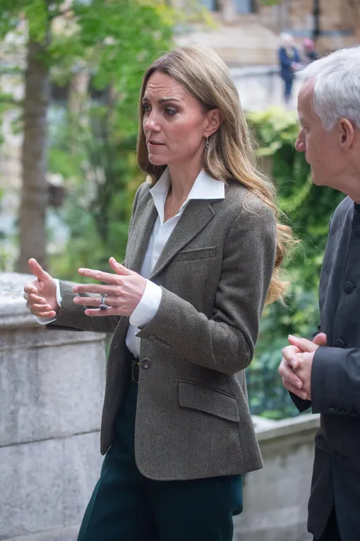 Кейт Миддлтон в музее