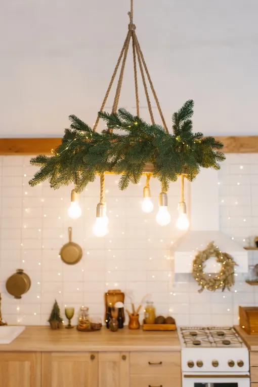 венок новогодний