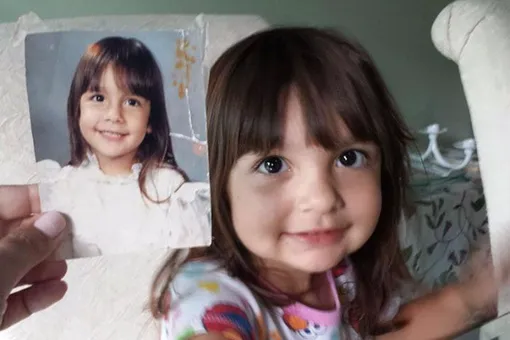 Как под копирку! 10 примеров, когда не нужен ДНК-тест, и так все видно Как под копирку! 10 примеров, когда не нужен ДНК-тест, и так все видно