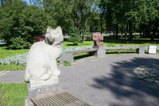 Кошки Петергофа Кошки Петергофа