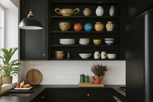 Мрачно или роскошно? 4 идеи для кухни в темных тонах от дизайнера Мрачно или роскошно? 4 идеи для кухни в темных тонах от дизайнера