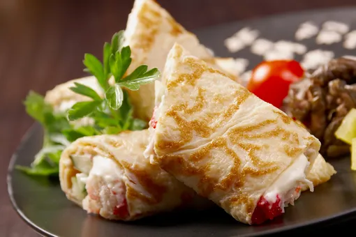 Готовим блины с творогом Готовим блины с творогом