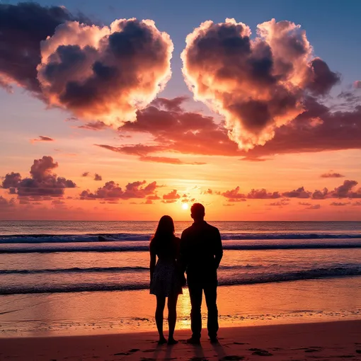 открытка на 14 февраля в ИИ