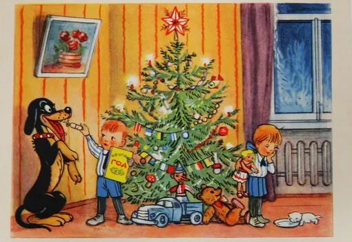 новогодняя открытка новогодняя открытка